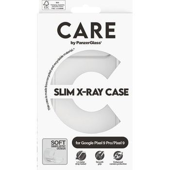 Panzer Калъф CARE - Fashion X-Ray, Google Pixel 9/9 Pro, прозрачен (5715685012556)