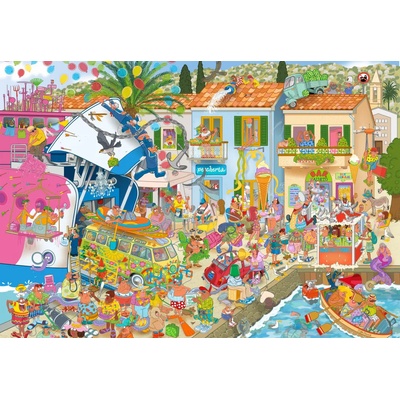 Bluebird Puzzle - Puzzle Harbour Hilarity - 1 000 piese