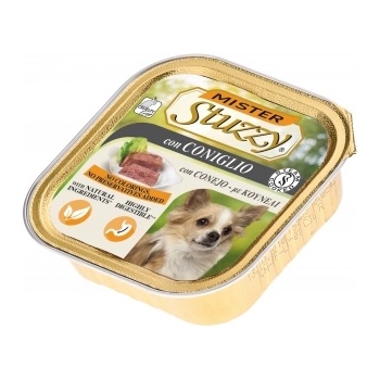 Stuzzy Mister Stuzzy Dog With Rabbit - Пастет за израснали кучета с месо от заешко месо, 150 гр