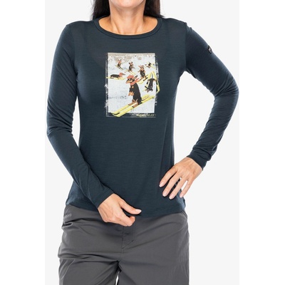 Super.natural Dachshund Party LS blueberry/various