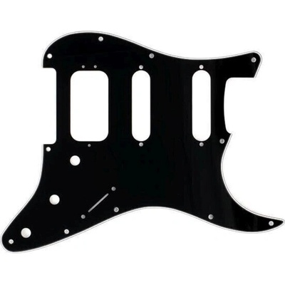 Fender Stratocaster HSS 11-Hole Mount 3-Ply Black Pickguard (0055267000)