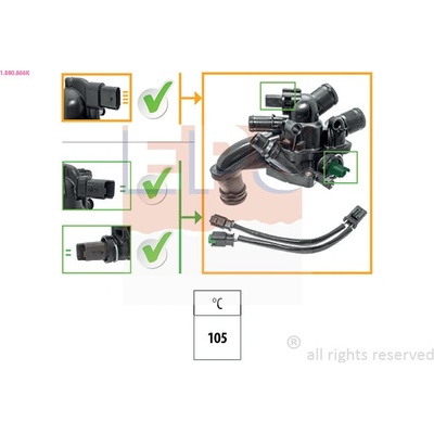 EPS Termostat, chladivo 1880866K – Zbozi.Blesk.cz