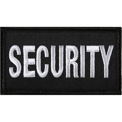 ROTHCO Nášivka SECURITY VELCRO 4,5 x 8,5 cm