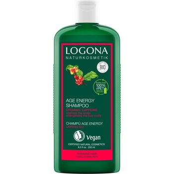 Logona šampón Age Energy s Bio kofeínom a goji 250 ml
