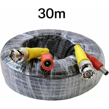 Foxgood Кабел за cctv Камери със Захранване 30м (1120-30)