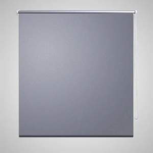 vidaXL Затъмняваща ролетна щора 104, 4x230 см, ширина на плат 100 см, сива (240158)