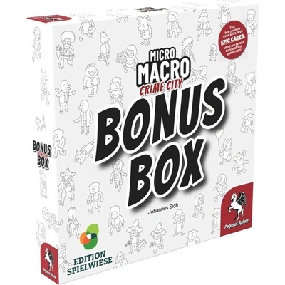Pegasus Spiele Разширение за настолна игра MicroMacro: Crime City - Bonus Box