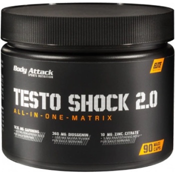 Body Attack Testo Shock 2.0, 90 kapsúl