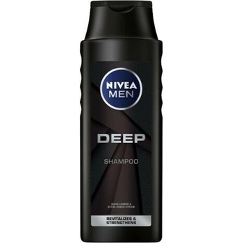 Nivea Men Deep pánsky šampón na vlasy 400 ml