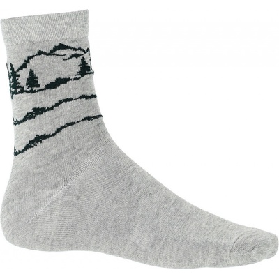 Viking dámské sportovní ponožky Boosocks Mid Bamboo šedá