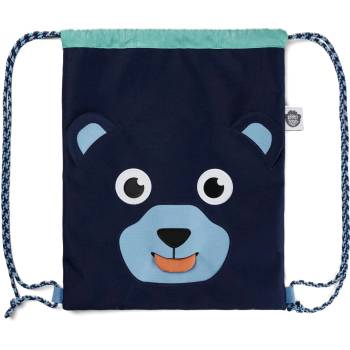 Affenzahn Детска детска раница Affenzahn Kid's Sportbeutel Bär Kids' backpack - Blue - размер One Size (508-0752-0111)
