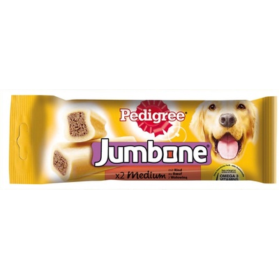 Pedigree Pochúťka Jumbone hovädzia medium 180 g
