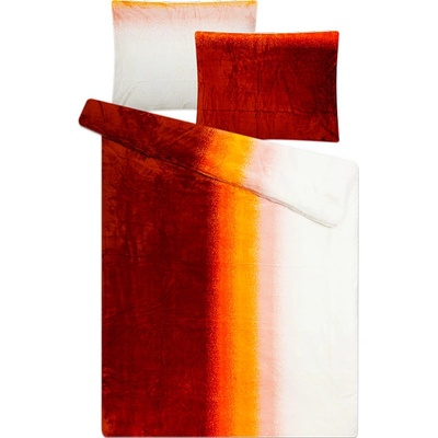Svitap obliečky z mikrovlákna mikroflanel OMBRÉ Potlač 140x200 70x90