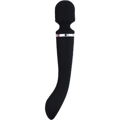 INTOYOU Вибратор и вибро-масажор - 2 в 1 "moove wand massager" 24 см. Двустранен