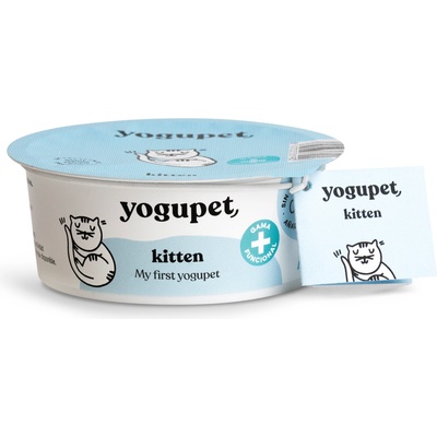 Yogupet Kitten - първи йогурт за котенца (без добавена захар) 110gr