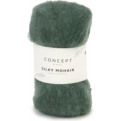 SILKY MOHAIR Katia Farby SILKY MOHAIR: 122 fľašková zelená