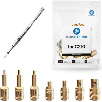 CNC Kitchen Помощни инструменти за вграждане + c210 адаптер - 1 компл (tc-set-c210-v2)