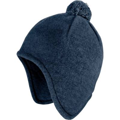 maximo Детска зимна шапка (beanie) Maximo Kids' Mini Inkbeanie with Pom-pom Beanie - Navy Melange - размер 47-49 cm (904-5098-0412)