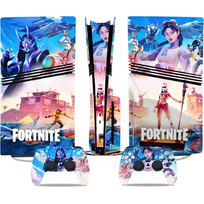 Polep na konzoli - PS5 SLIM diskovou verzi - Fortnite, TN-P5SDisc-0384