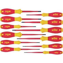 Wiha súprava skrutkovačov, plochý, krížový PZ, krížový PH, plus / mínus, Torx, 12-dielna, 41003; 41003