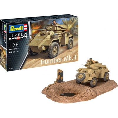 Revell Plastic ModelKit military 03289 Humber Mk.II 1:76