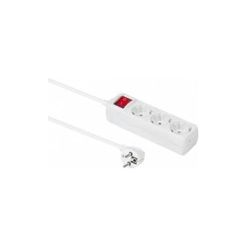 MicroConnect 3-way Schuko Socket 5m on/off switch