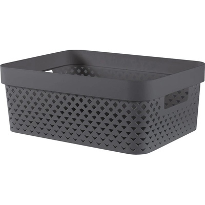 Keter Тъмносива пластмасова кутия за съхранение 36x27x14 cm Pure - Curver (263512)