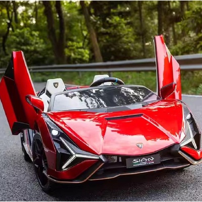 Lamborghini Двуместна акумулаторна КОЛА Lamborghini SIAN 4X4 24V батерия