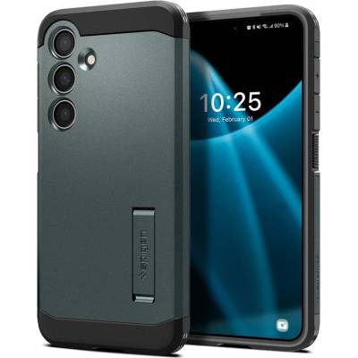 Spigen Калъф Spigen - Tough Armor, Galaxy S24, зелен (8809971222358)