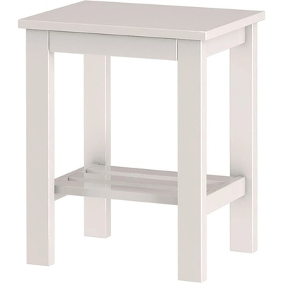 Støraa Бяло нощно шкафче Trento - Støraa (58660013)