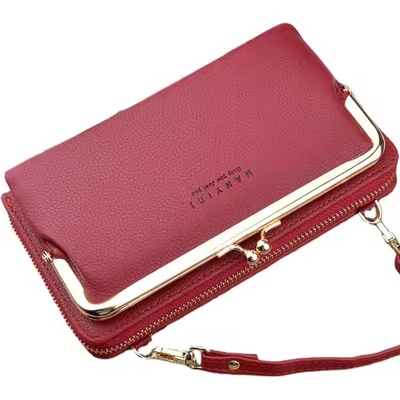 HARAHU Портфейл Crossbody UM-35791 - Червена KP35791 (UM-35791)