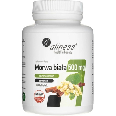 Aliness Moruša biela 4:1 so škoricou a chrómom 180 tabliet