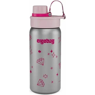 Ergoag Stainless Steel Bottle 500 ml Glittery