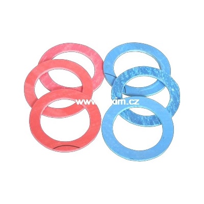 TEXIM Těsnění ploché ventilu bezazbest 3/8" 10x20