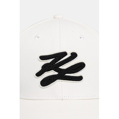 Karl Lagerfeld Шапка с козирка женска памучна K/AUTOGRAPH (B2W33019)