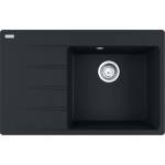 Franke Centro - Мивка Fragranite CNG 611-78 TL/7, 78x50 cm, черен мат 114.0637. 506 (114.0637.506) Мивка за вграждане