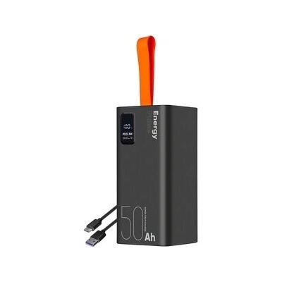 OBAL:ME EnergyPulse Powerbanka 50000mAh 22.5W Black – Sleviste.cz