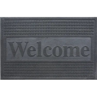 Jin Bo Yang Cn-Изтривалка welcome 40*60см(0059-1)-СИВО (0198391)