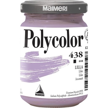 Maimeri Vynil Polycolor АКРИЛНА боя Lilac 438 140 ml 1 бр (M1220438)