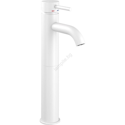 Bath Deluxe Смесител за мивка dragor 29 см матово бял (bt0025)