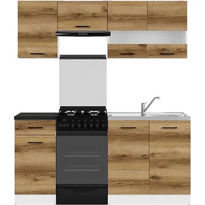 Black Red White Кухня Junona Line - светъл дъб делано - 170 см (K24-JUNONA_MODUL/170-BI/DDJ/LMC)