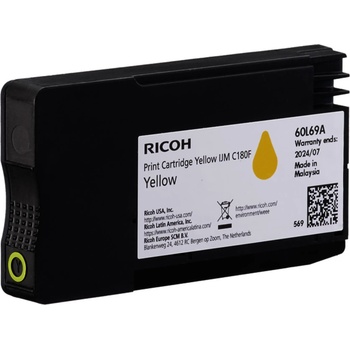 Ricoh Касета с мастило RICOH IJM C180F, 1600 копия, Yellow (408520)