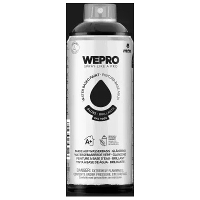 Wepro Water Cosmos 400 ml čierna lesklá