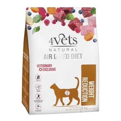 4VETS AIR DRIED NATURAL VETERINARY EXCLUSIVE WEIGHT REDUCTION 1 kg