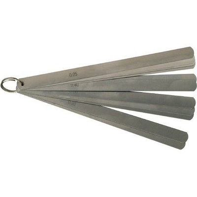 100-05049 Ventilové (spárové) měrky 0,03 - 0,5 mm, extra dlouhé 150 mm, 11 listů