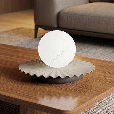 Emibig Настолна лампа UMBRA 1xG9/8W/230V бежова (EB0391)