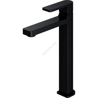 Omnires ba7812bl - Смесител за мивка baretti, 27, 7 см, матов черен (on0185)