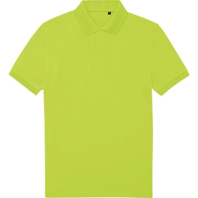 B&C polokošile B&C My Eco Polo 65/35 piqué krátký rukáv COT-01U428zn101 zelené limetkové acid