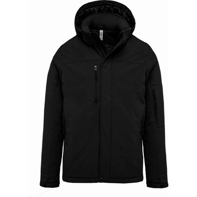 Kariban Мъжко яке с качулка kariban vintage lined k650 / Софтшел яке - черно xxxl (20k65000213)