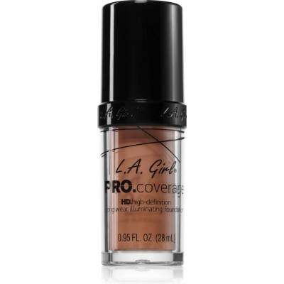 L.A. Girl Cosmetics PRO. Coverage rozjasňujúci tekutý make-up Beige 28 ml
